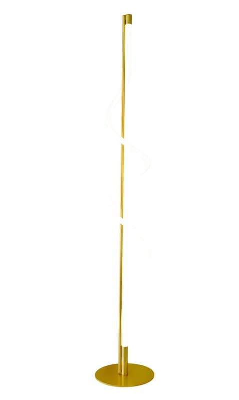 R- Lampa LED podłogowa złota Tigris 4000K