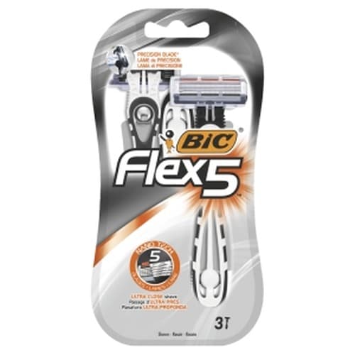 Maszynka Jednorazowa do Golenia BIC Flex 5 (3 sztuki)