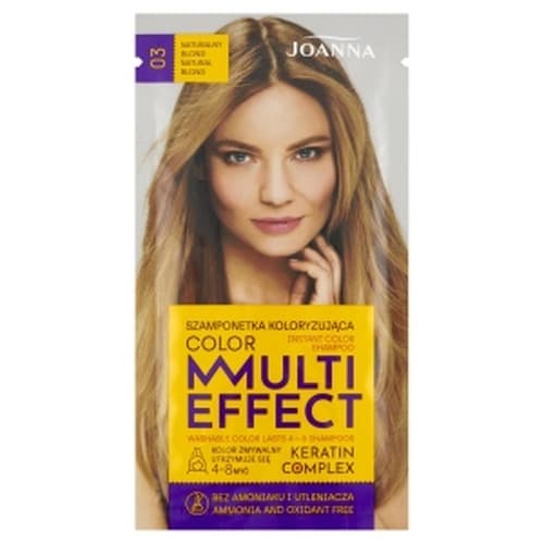 Joanna Multi Szampon Saszetka Naturalny Blond 03