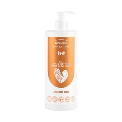 On Line mydło w płynie dozownik 500 ml Apricot Bliss