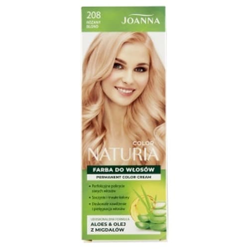 Joanna Naturia Color Farba do włosów 208 Rozjaśniający Blond