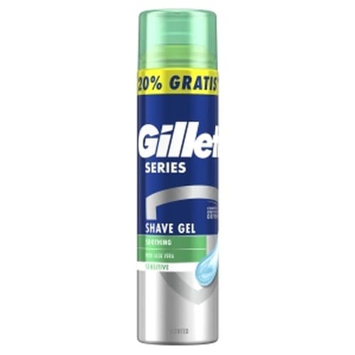 Żel do golenia Gillette Series Sensitive Aloe 200 ml