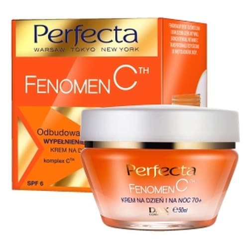 Dax Perfecta Fenomen C 70+ Krem na Dzień i na Noc do Twarzy 50 ml