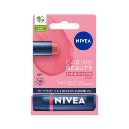 Nivea Pomadka ochronna Care & Colour Rose