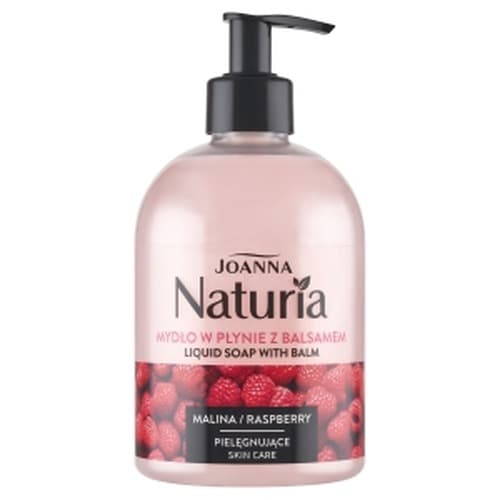 Joanna Naturalne Mydło w Płynie 500 ml Malina