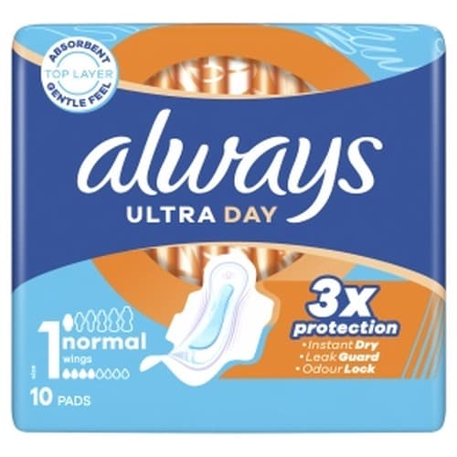 Always podpaski Ultra Normal Plus - 10 sztuk