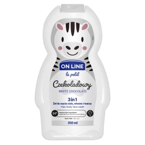 On Line żel do mycia 3w1 czekolada biała 350 ml