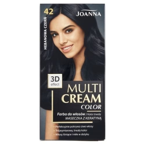 Joanna Multifarba 3D 42 Hebanowa Czerń