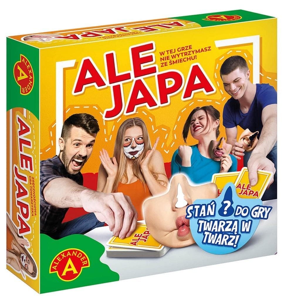 Ale japa ALEX - gra towarzyska z maskami 10 sztuk