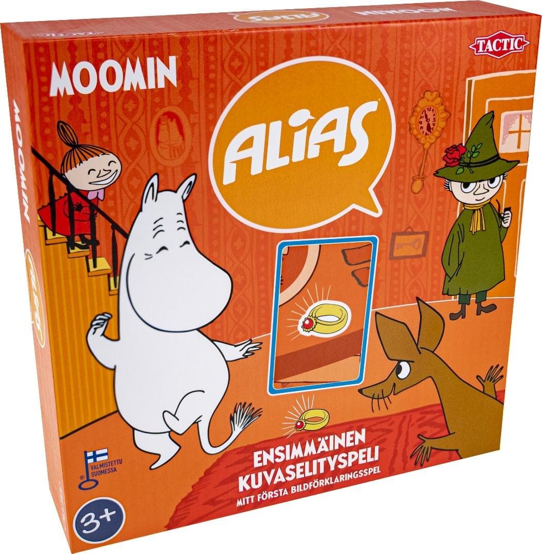 Gra Alias Muminki - rodzinna gra planszowa 3-4 graczy 3+
