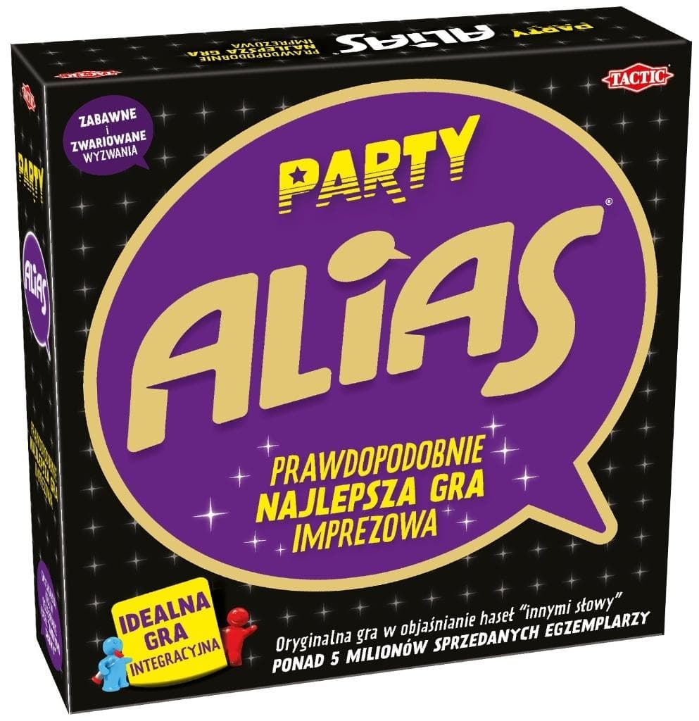 Tactic Games Gra Imprezowa Alias Party dla dorosłych i młodzieży
