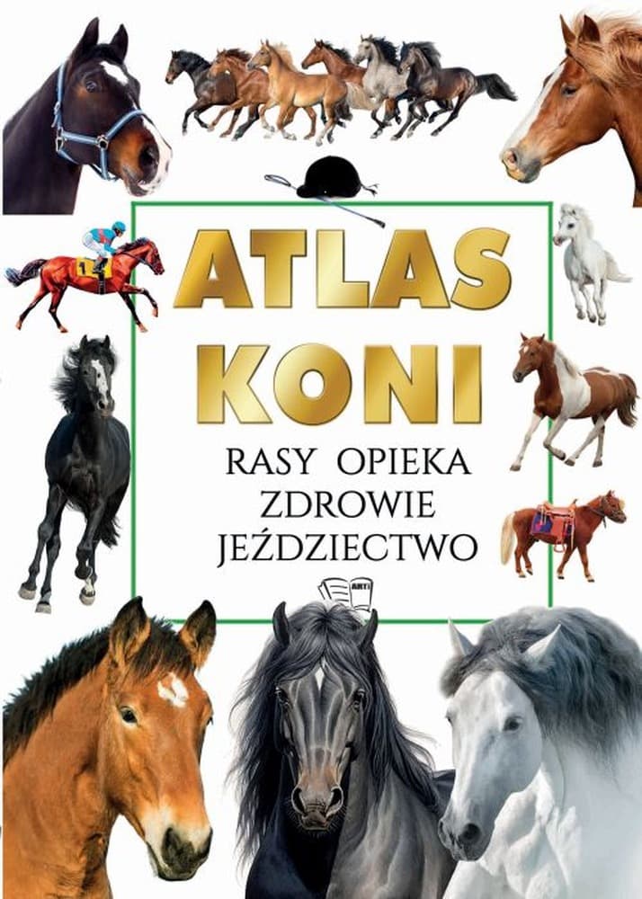 Atlas koni. Kolorowanka dla dzieci