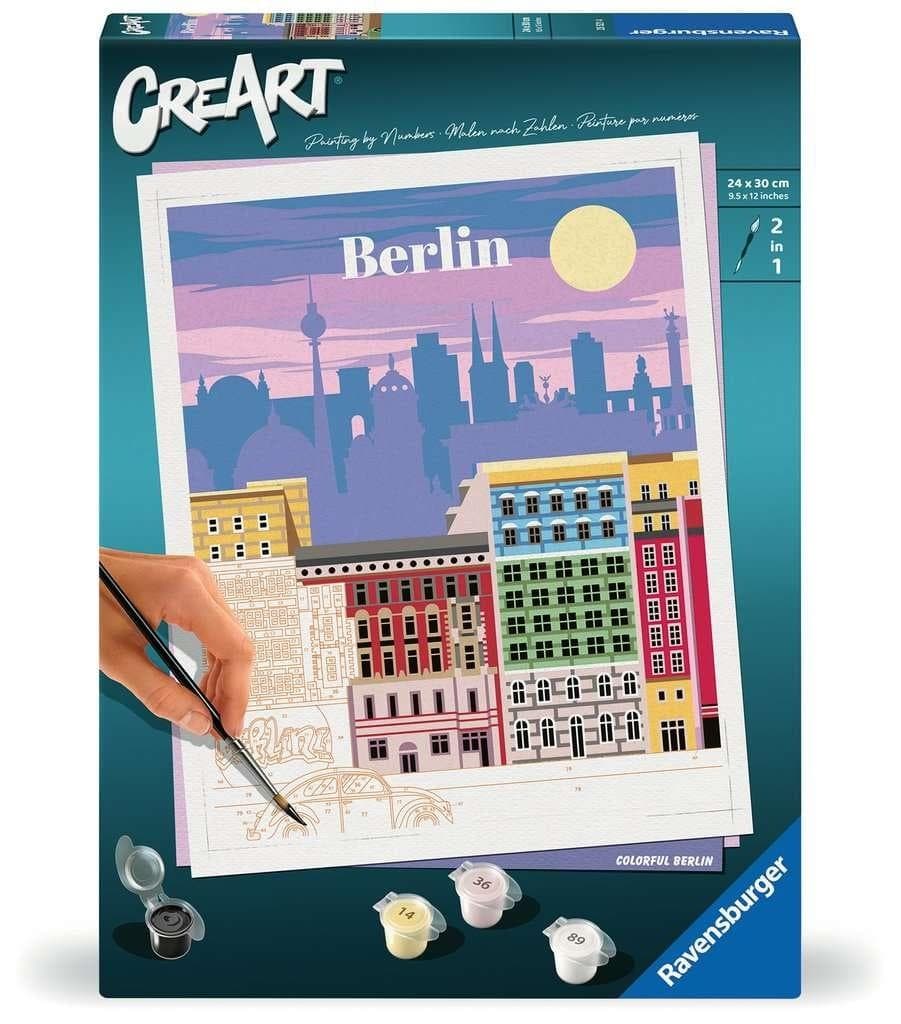 Ravensburger CreArt Berlin - zestaw do malowania po numerach
