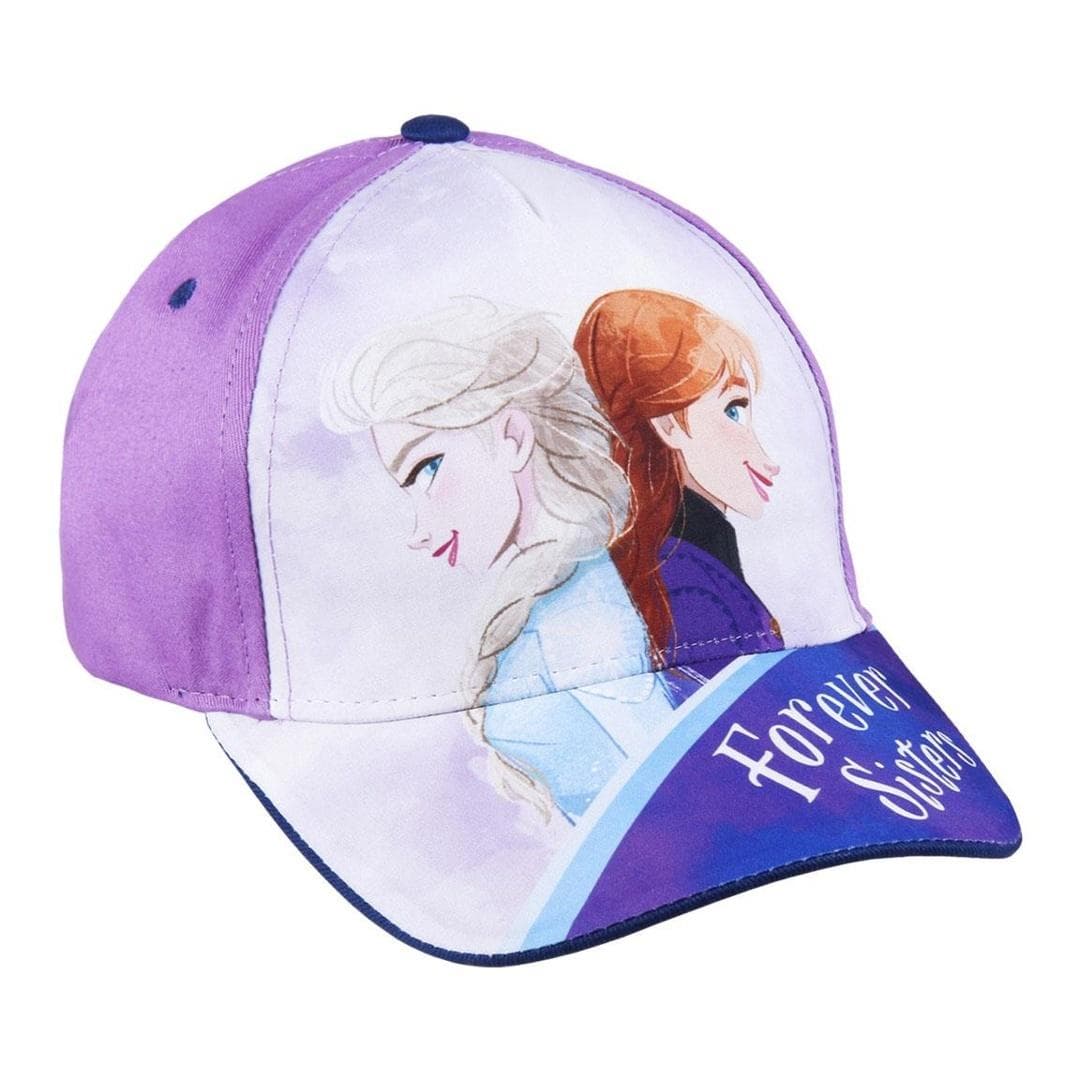 Czapka z daszkiem Frozen Kraina Lodu rozmiar 53 fioletowa