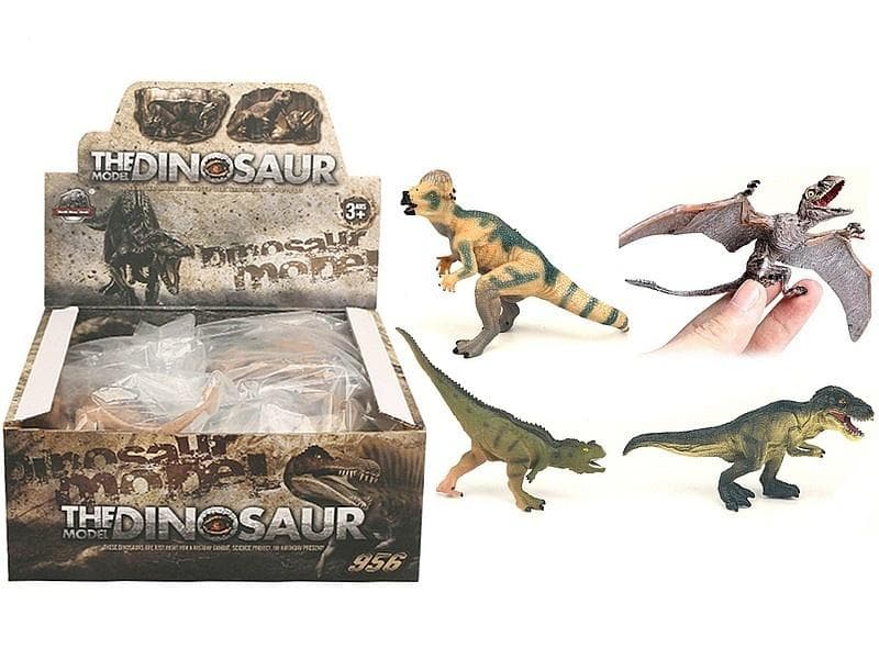 Figurki dinozaurów MIX zestaw do zabawy i kolekcjonowania