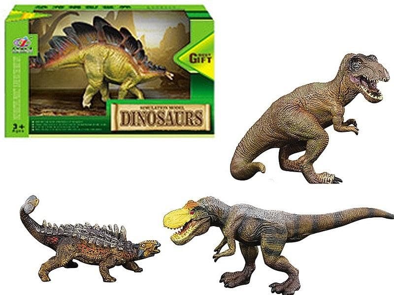 Zestaw figurek dinozaurów różne modele 22 cm