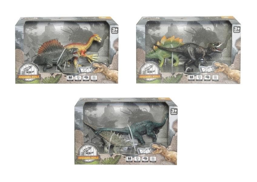 Figurki dinozaurów MIX, 2 sztuki
