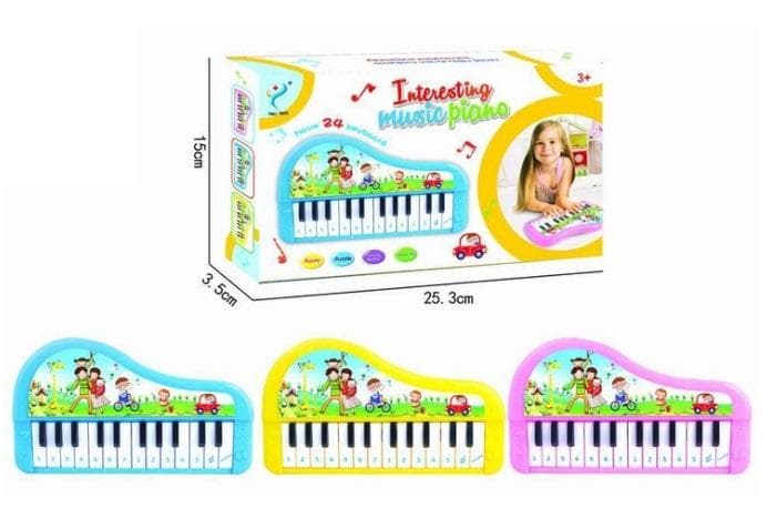 Pianino Zabawka dla Dzieci MIX Wzorów