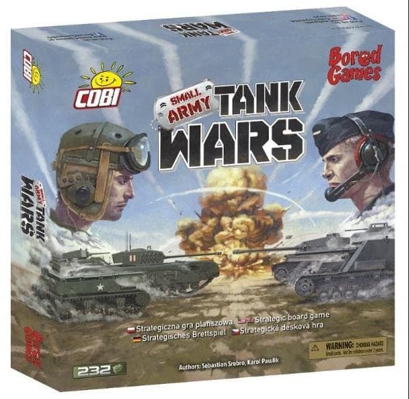 Gra strategiczna Tank Wars COBI klockowa