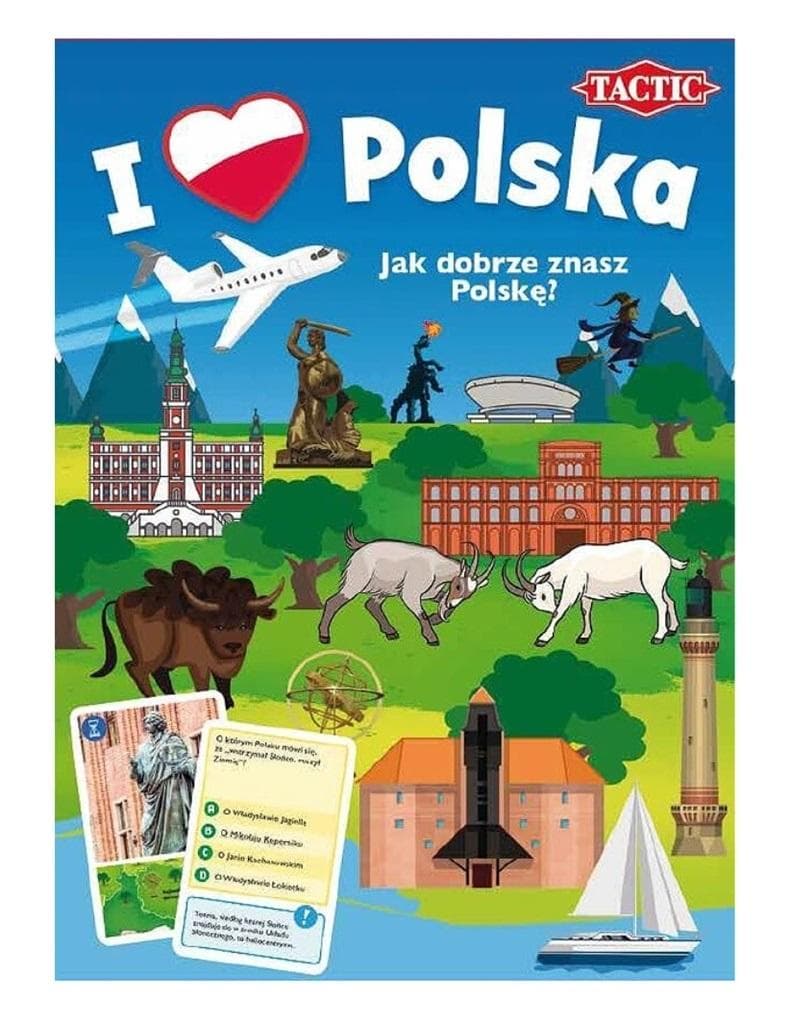 Gra planszowa I Love Polska 2-4 osoby 8+