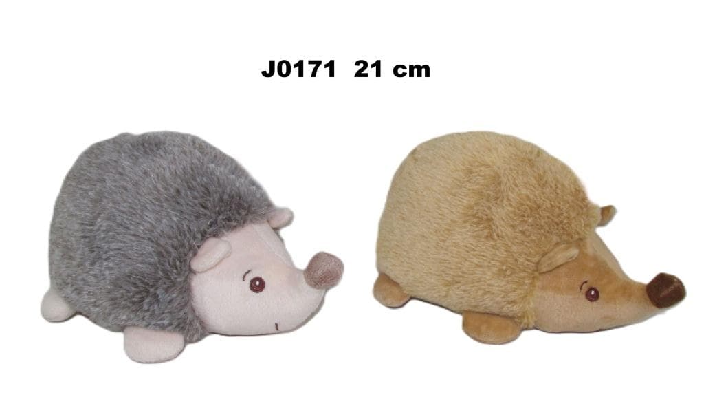 Jeż dekoracyjny 21 cm MIX kolorów