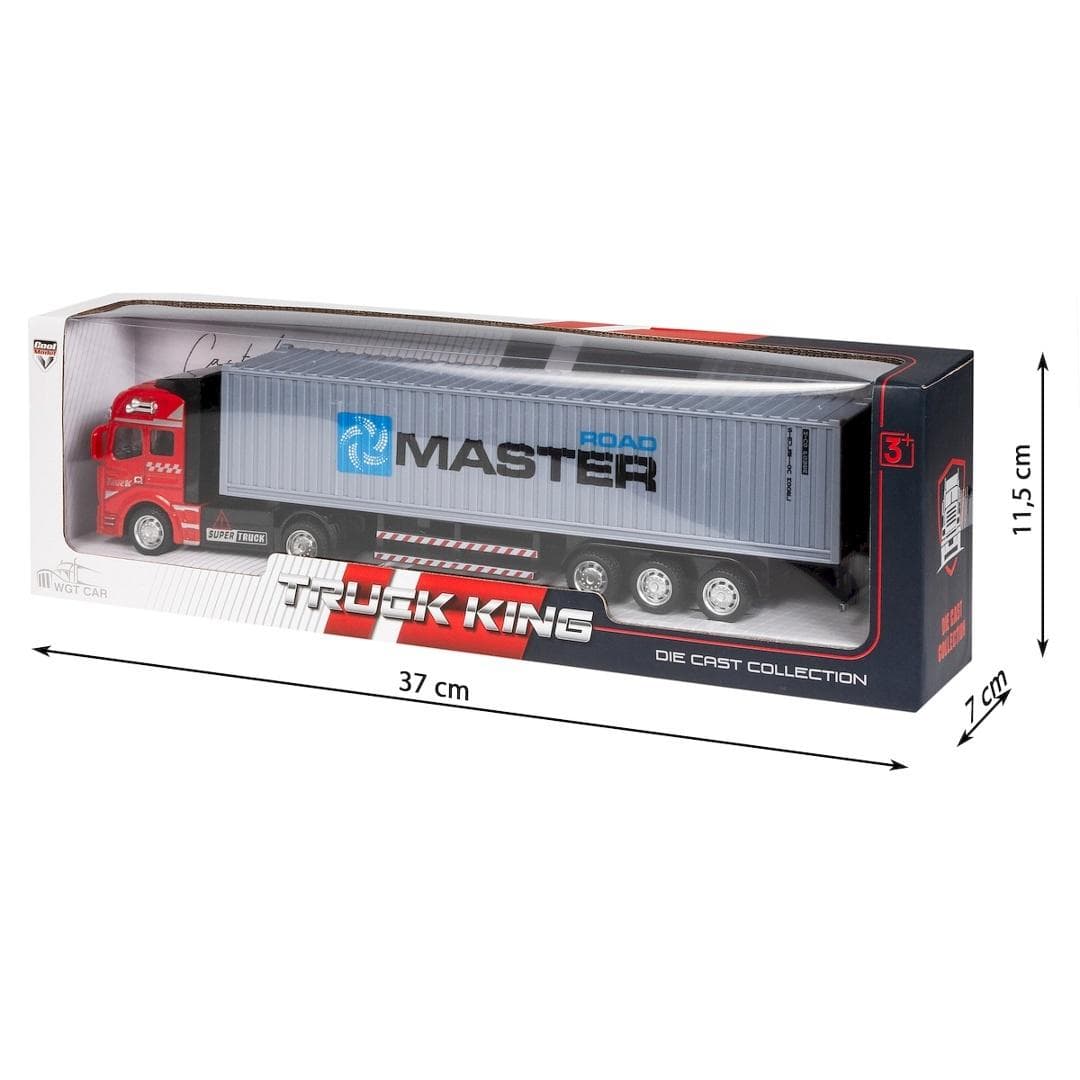 Auto Kontener model ciężarówki 1/72 dla dzieci