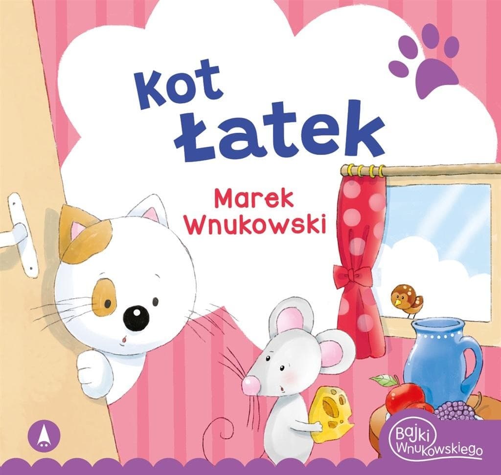 Kolorowanka dla dzieci Kot Łatek