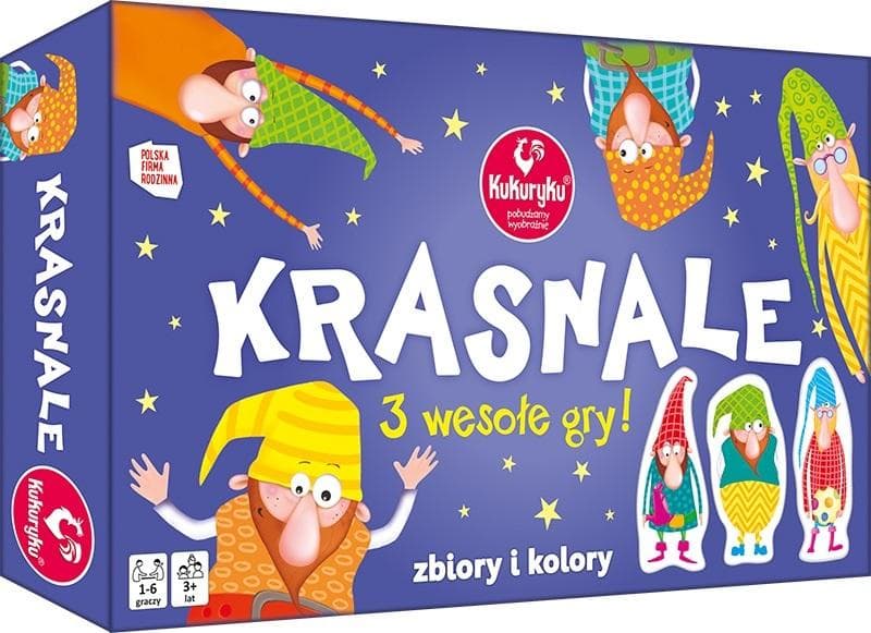 Krasnale Zestaw Gier Edukacyjnych