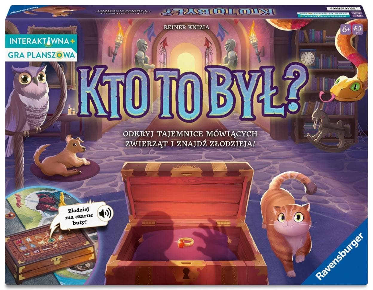 Gra planszowa Kto to był? - Ravensburger zgadywanie postaci