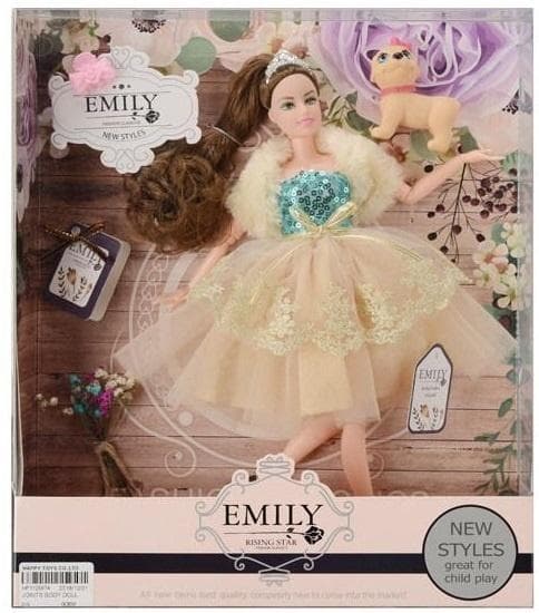 Lalka Emily Rising Star z pieskiem 325x280 mm