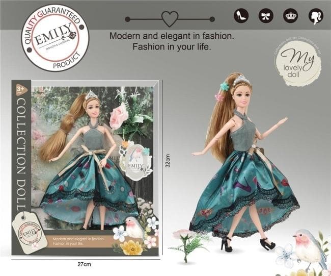 Lalka Emily Collection Doll Merkpol 32 cm