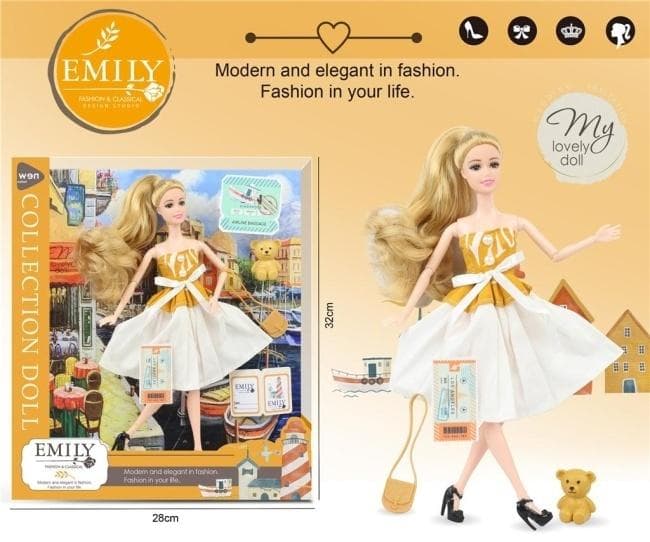 Lalka Emily Modern and Elegant Fashion 32 cm