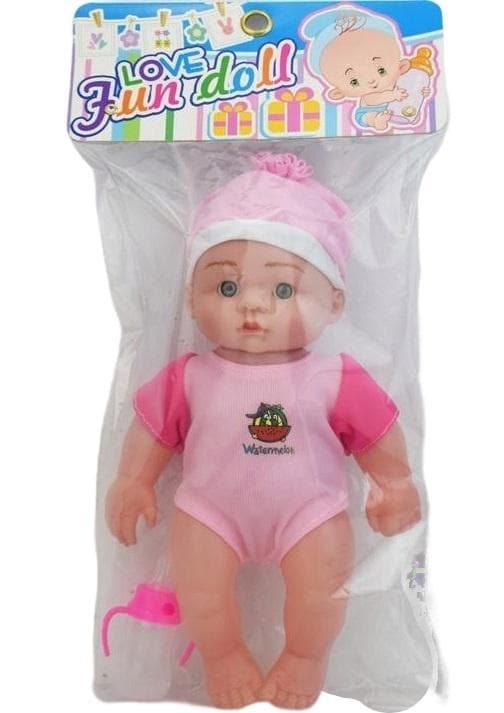 Lalka bobas Fun Doll w różnych kolorach ubranek