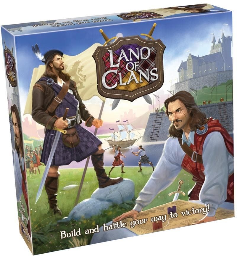 Gra planszowa Land of Clans Tactic 2-4 graczy od 8 lat