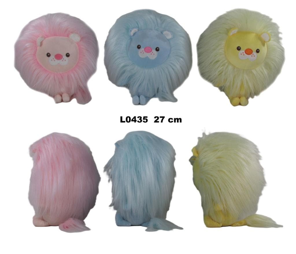 Pluszowy lew maskotka 27 cm