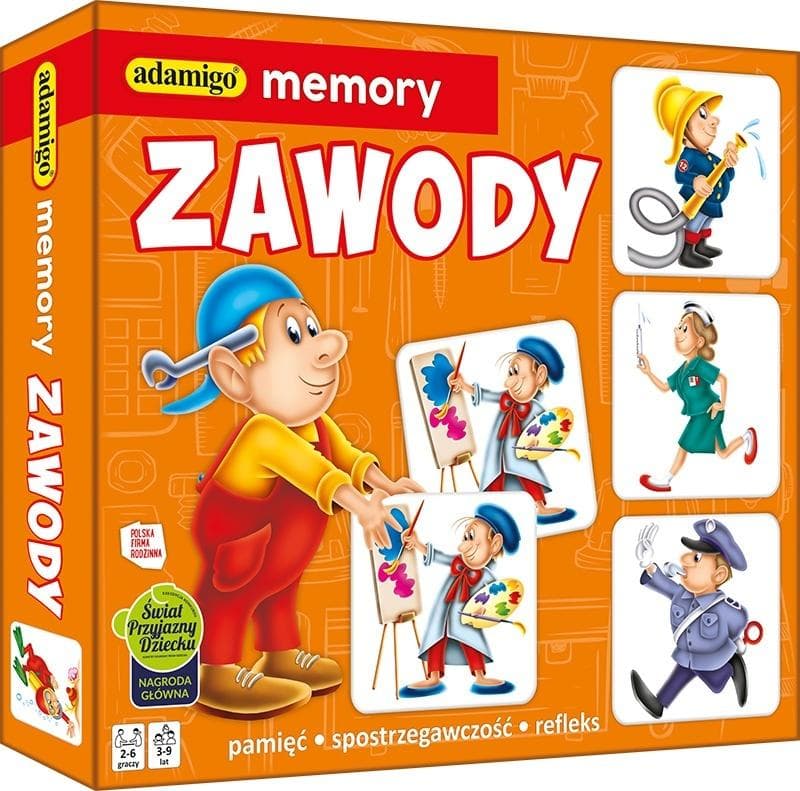 Gra Memory Zawody Adamigo Edukacyjna