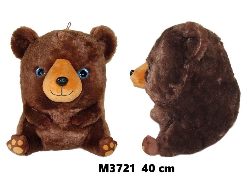 Miś pluszowy kula 40 cm MIX