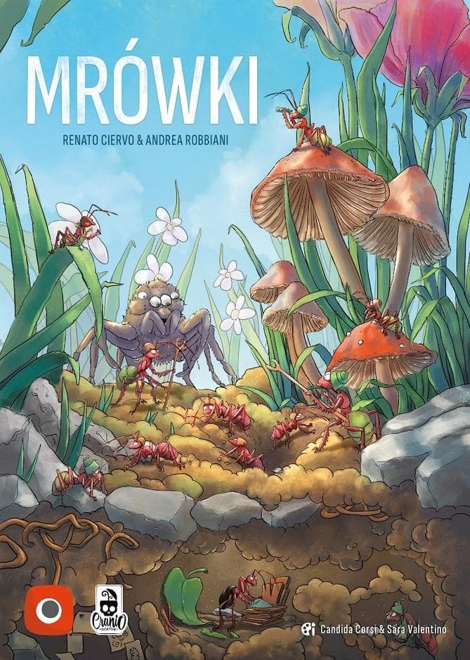 Mrówki Portal - Gra planszowa strategiczna 1-4 graczy wiek 14+