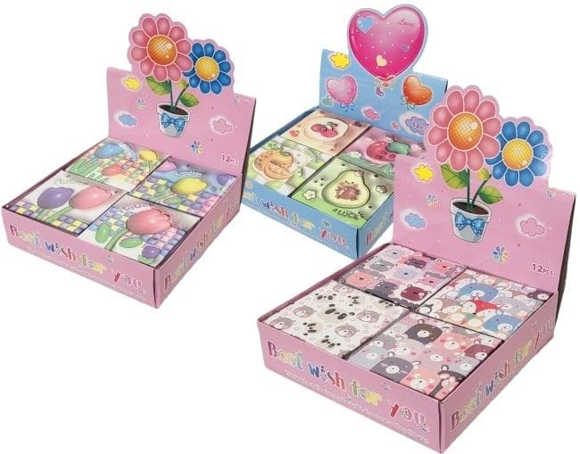 Notes A6 MIX wzorów 12 sztuk