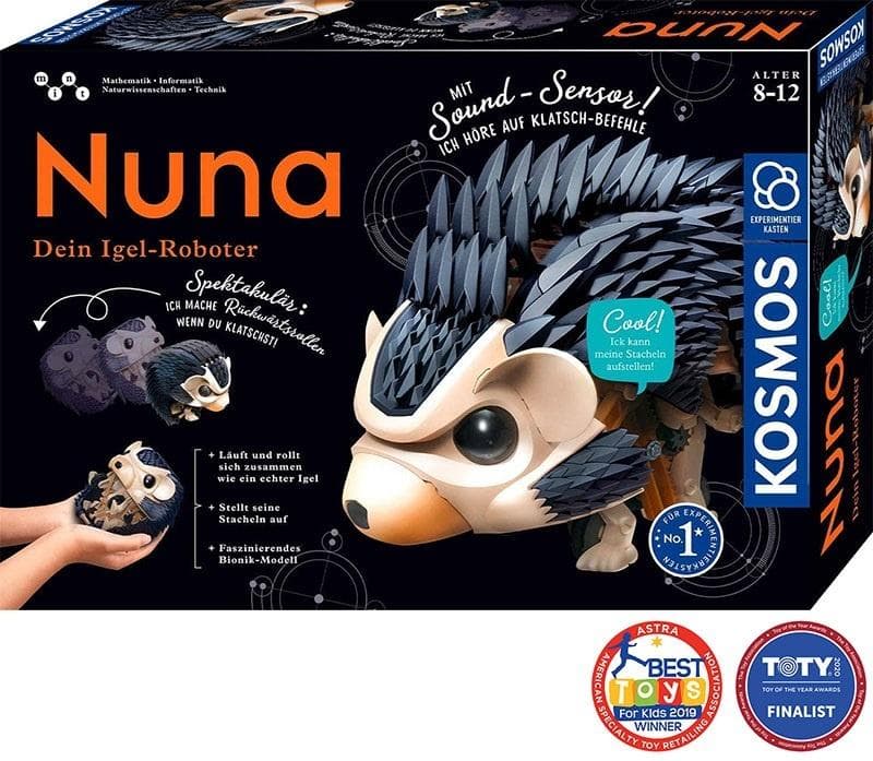 Robot Jeż Nuna Kosmos 172 elementy zabawka edukacyjna
