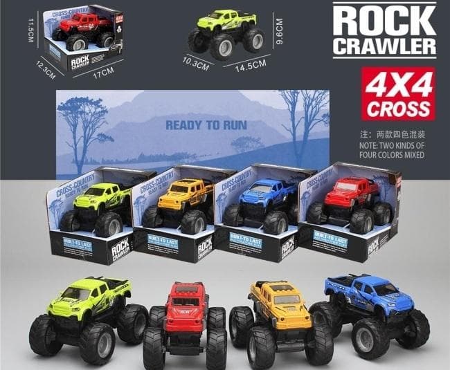 Samochód terenowy Rock Crawler 4x4 Cross Pickup MIX