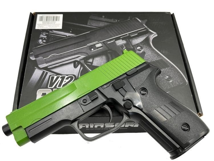 Pistolet sprężynowy V73 zielony