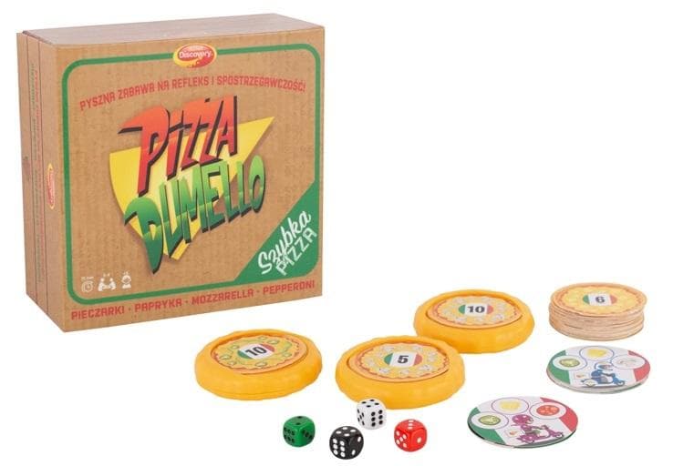 Gra planszowa Pizza Dumello dla 2-4 graczy od 6 lat