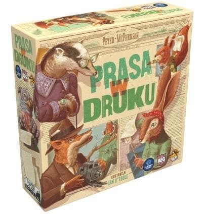 Prasa w Druku - Rodzinna Gra dla 2-6 Graczy