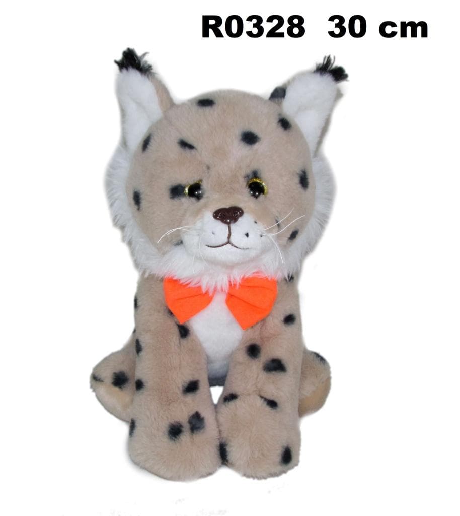 Pluszowy ryś maskotka 30 cm