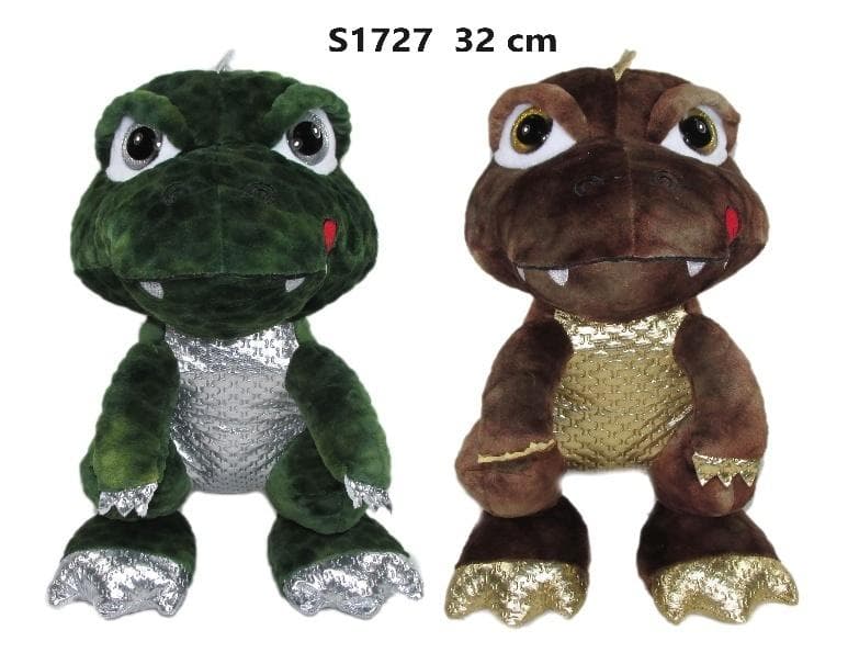 Smok pluszowy 32 cm mix kolorów