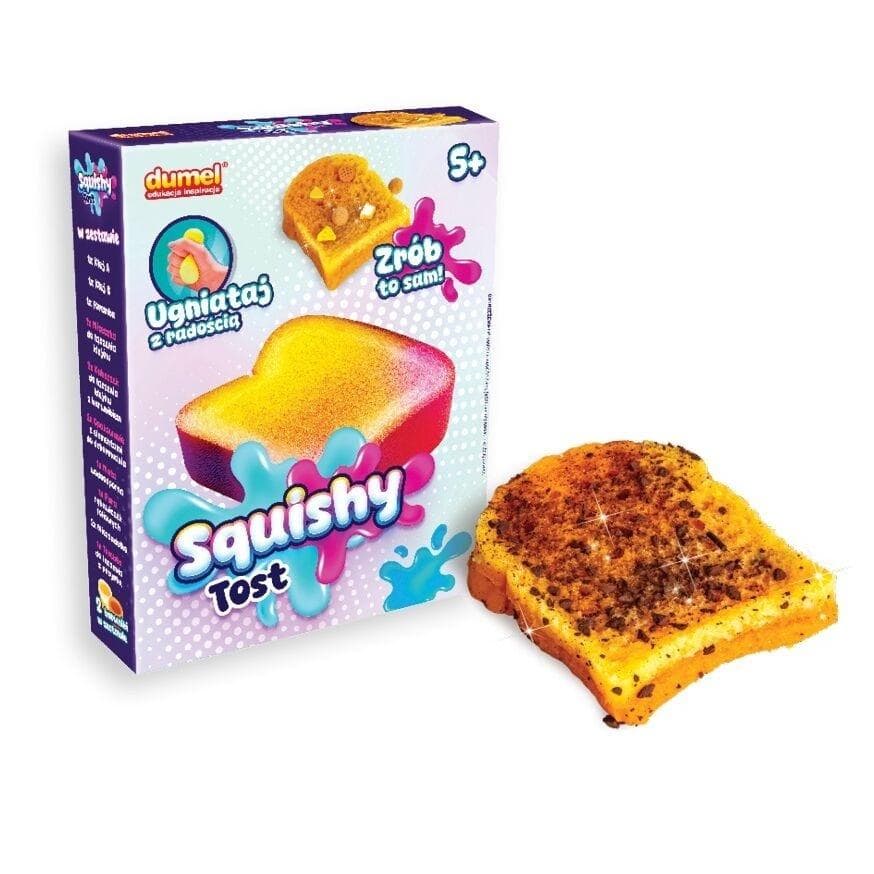 Zestaw Kreatywny Squishy Tost do Samodzielnego Wykonania dla Dzieci