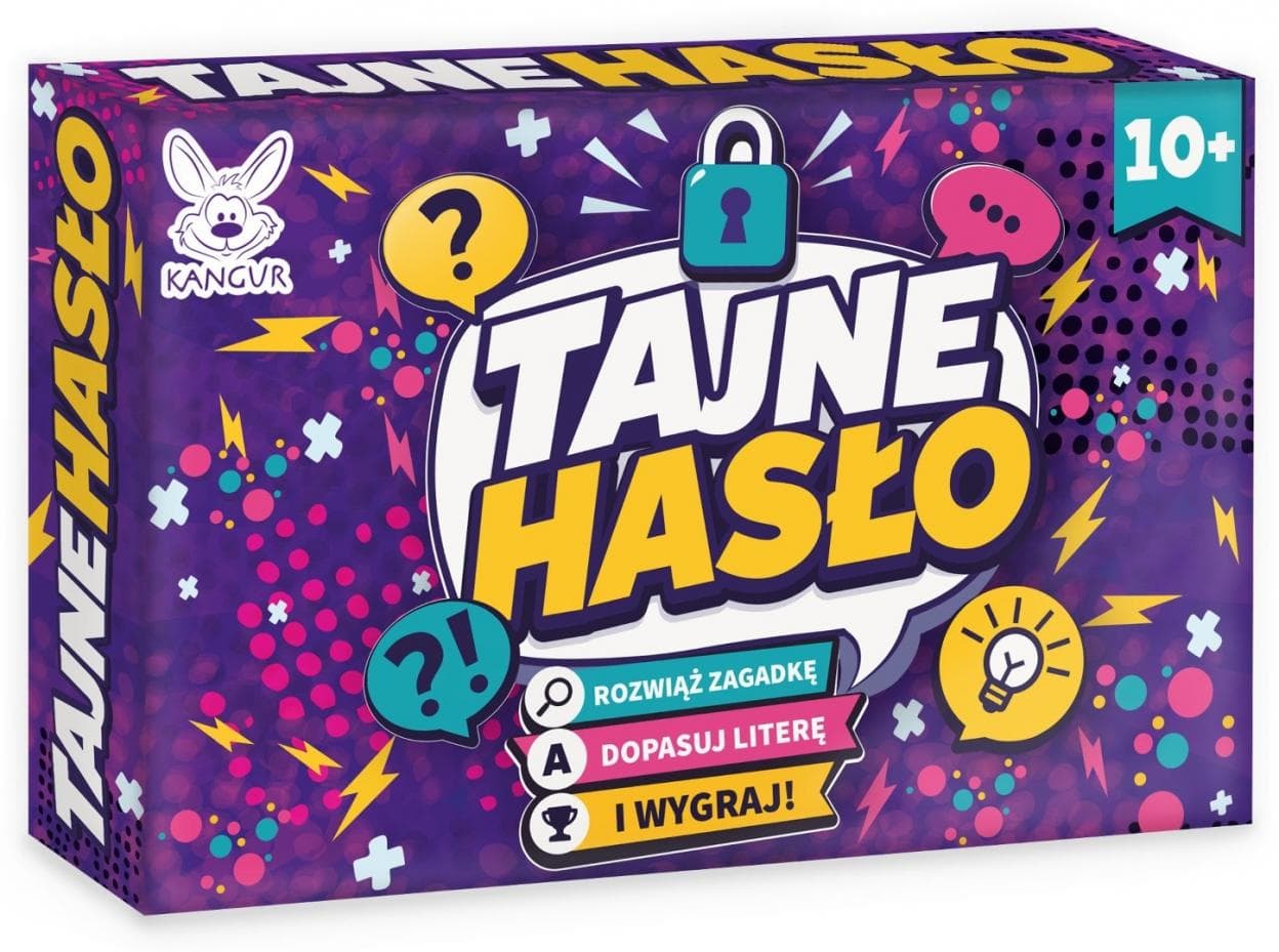 Gra towarzyska Tajne Hasło 218x352 mm Kangur