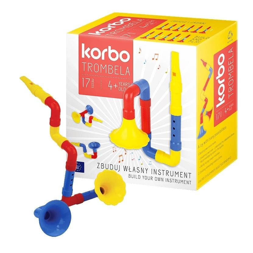 Klocki Trombela Korbo 17 elementów