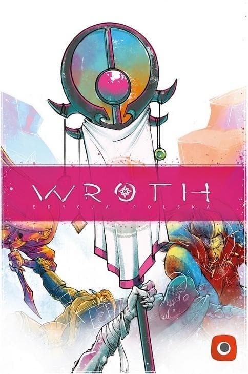 Gra planszowa Wroth area control 1-4 graczy PORTAL GAMES